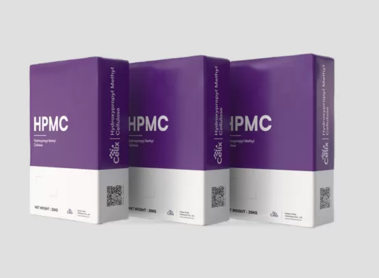 บรรจุภัณฑ์เกรดส่งออกอุตสาหกรรม Celix HPMC 25KG พร้อมการตรวจสอบย้อนกลับของชุดผลิต